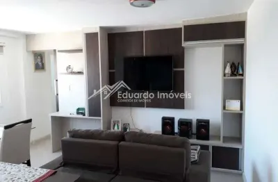 Ref 348. 2 dormitórios 1 suíte. totalmente mobiliado. vila valparaíso - santo andré