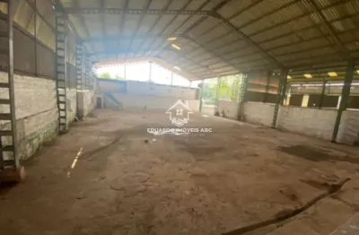 Ref 7404- terreno com galpão. ótima localização- são bernardo do campo