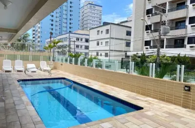 Apartamento com 2 dormitórios sendo 1 suite, 88 m² - aceita financiamento bancário por r$ 380.000 - tupi - praia grande/sp
