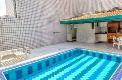 Cobertura com 4 quartos, guilhermina, praia grande - r$ 1.39 mi, cod: 9048