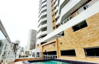 Apartamento 2 dormitórios (1suíte) - sala com sacada - banheiro social - cozinha e área de serviço - 01 vaga de garagem demarcada