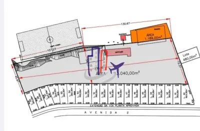 Lote / terreno comercial para vender no bairro vila cristina em betim