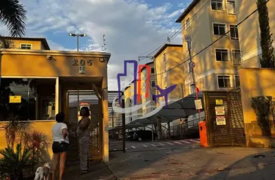 Apartamento para vender com 02 quartos no bairro granjas pousada del rey em santa luzia