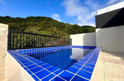 Casa em condomínio fechado com 3 quartos à venda no japuí, são vicente  por r$ 390.000