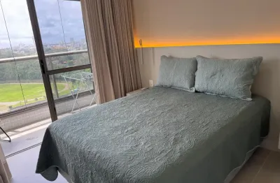 Locação apartamento 1/4 suíte com varanda em ondina.