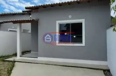 Casa com 2 quartos à venda na rua seis, cajueiros (itaipuaçu), maricá, 65 m2 por r$ 320.000
