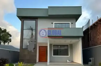 Casa em condomínio fechado com 2 quartos à venda na estrada vereador oldemar figueiredo, ubatiba, maricá, 121 m2 por r$ 550.000