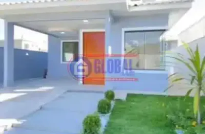 Casa em condomínio fechado com 3 quartos à venda na estrada do pindobas, pindobas, maricá, 98 m2 por r$ 470.000