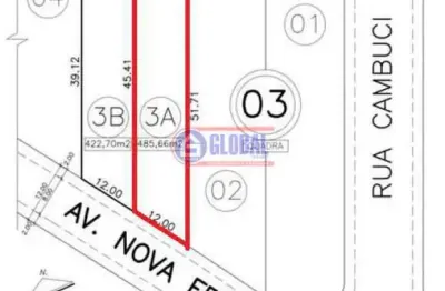 Terreno à venda na avenida nova friburgo, ubatiba, maricá, 485 m2 por r$ 90.000