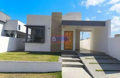 Casa em condomínio fechado com 2 quartos à venda na estrada vereador oldemar figueiredo, ubatiba, maricá, 80 m2 por r$ 410.000