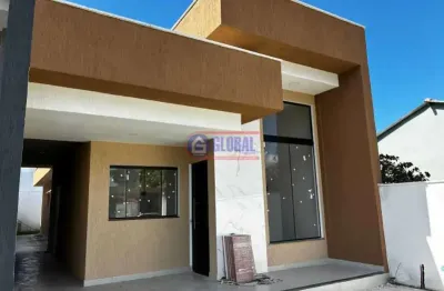 Casa com 3 quartos à venda na rua beija-flor, parque nanci, maricá, 91 m2 por r$ 450.000