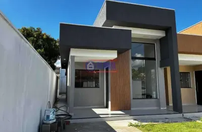 Casa com 3 quartos à venda na rua beija-flor, parque nanci, maricá, 91 m2 por r$ 450.000