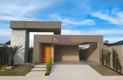 Casa em condomínio fechado com 3 quartos à venda na estrada vereador oldemar figueiredo, ubatiba, maricá, 120 m2 por r$ 620.000