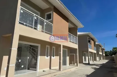 Casa em condomínio fechado com 2 quartos à venda na rua doze, condado de maricá, maricá, 74 m2 por r$ 348.000