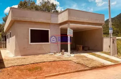 Casa em condomínio fechado com 3 quartos à venda na estrada do pindobas, pindobas, maricá, 104 m2 por r$ 460.000