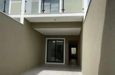 Belíssimo sobrado ótimo acabamento com 3 dormitórios, 2 vagas de garagem