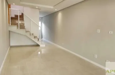 Campo grande - sobrado novo com 3 dormitórios, suíte e 2 vagas - 108m²