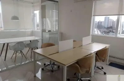 Sala comercial mobiliada com 32 m² no marajoara business.