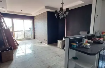 Apto torre única com 3 dormitórios (1 suíte) 2 vagas no jd. consórcio.