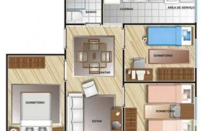 Apartamento com 3 quartos à venda no Super Quadra Morumbi, São Paulo 