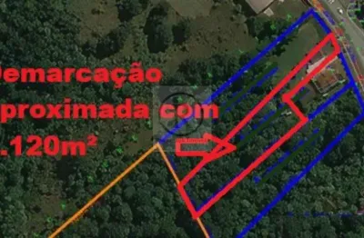 Grande oportunidade em colombo  terreno de 2.120m² em localização estratégica!  valor especial: apenas r$ 1.100.000