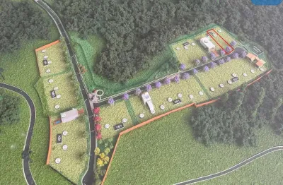 Terreno com fundos para o bosque no alphaville paraná  campo largo