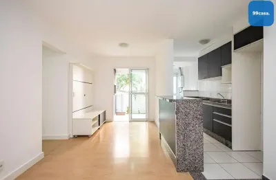 Apartamento semimobiliado para locação no campo comprido, curitiba - pr