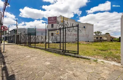 Terreno comercial para locação no Xaxim com 1.000m  na Rua Francisco Derosso