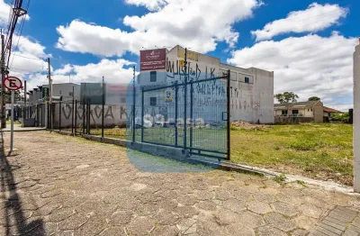 Terreno comercial para locação no Xaxim com 1.000m  na Rua Francisco Derosso