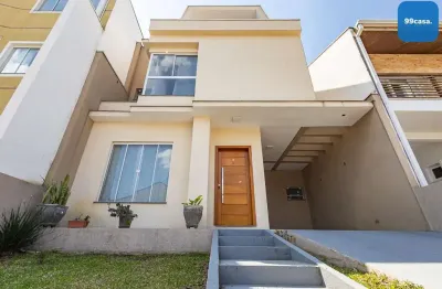 Sobrado à venda no vista alegre em condomínio fechado - curitiba - pr