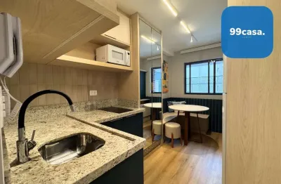 Apartamento de 1 Quarto Mobiliado à venda no Centro de Curitiba