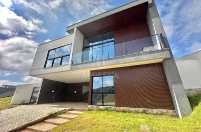 Casa em condomínio fechado com 3 quartos à venda na rua cambuí, 240, alphaville, juiz de fora, 376 m2 por r$ 1.750.000