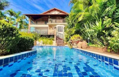 Casa com 5 quartos à venda na rua professor virgílio pereira da silva, 7, vina del mar, juiz de fora, 480 m2 por r$ 1.590.000