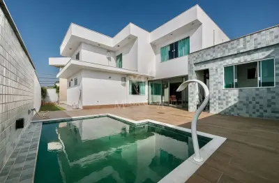 Casa em condomínio fechado com 4 quartos à venda na rua josé pina, 1, spina ville ii, juiz de fora, 300 m2 por r$ 1.390.000