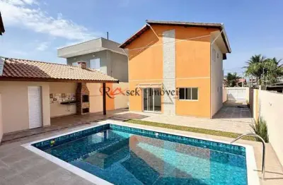 Casa com 2 quartos, jardim das palmeiras, itanhaém - r$ 460 mil, cod: 1929