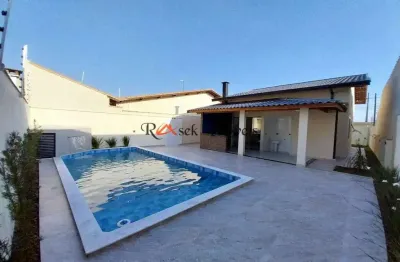 Casa com 3 quartos, jardim regina, itanhaém - r$ 670 mil, cod: 1932