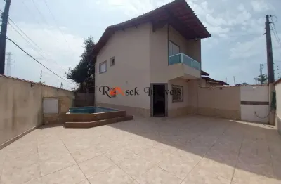 Sobrado com 2 quartos, jardim santa terezinha, itanhaém - r$ 380 mil, cod: 2007
