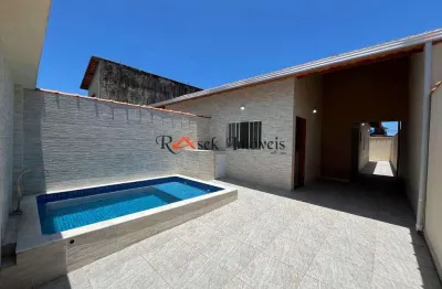 Casa com 2 quartos, balneário samas, mongaguá - r$ 375 mil, cod: 2062
