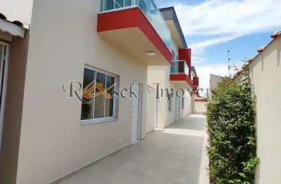 Sobrado de condomínio com 2 dorms, cibratel ii, itanhaém - r$ 322 mil, cod: 753