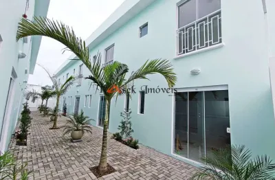 Sobrado de condomínio com 2 dorms, nova itanhaém, itanhaém - r$ 320 mil, cod: 1336