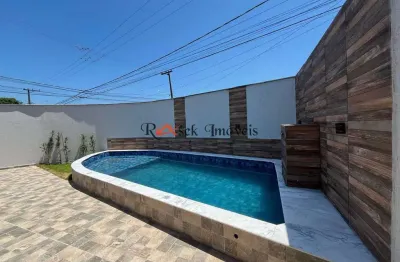 Casa com 3 quartos, jardim são fernando, itanhaém - r$ 490 mil, cod: 2166