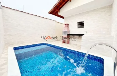 Casa com 2 quartos, jussara, mongaguá - r$ 449 mil, cod: 2409