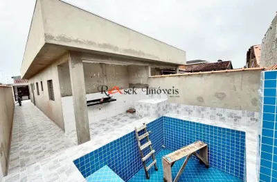 Casa com 2 quartos, nova itanhaém, itanhaém - r$ 315 mil, cod: 2416