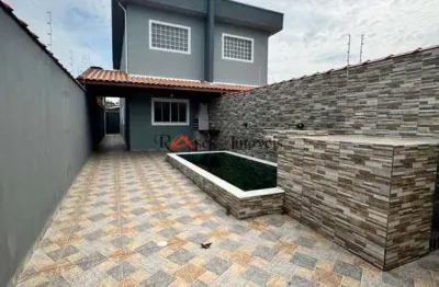Sobrado com 2 quartos, jardim são fernando, itanhaém - r$ 490 mil, cod: 2500