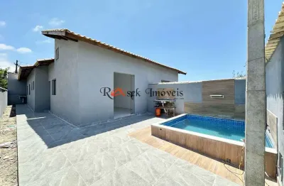Casa com 2 quartos, califórnia, itanhaém - r$ 280 mil, cod: 2533