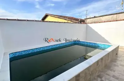 Casa com 2 quartos, jd guacyra, itanhaém - r$ 370 mil, cod: 2599