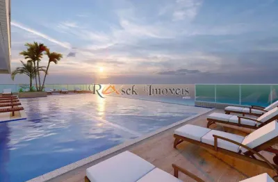 Apartamento com 2 dorms, centro, mongaguá - r$ 377 mil, cod: 859