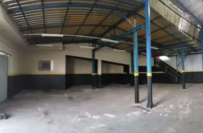 Aluguel de galpão comercial de 996m² em santo andré-sp, bairro campestre, 5 banheiros inclusos!