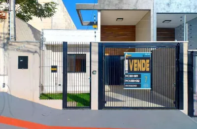Casa à venda em maringá, jardim diamante, com 3 quartos, com 100 m²