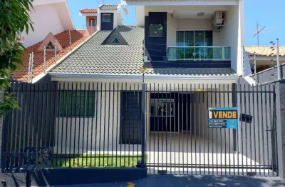 Sobrado à venda em maringá, jardim santa helena, com 3 quartos, com 210 m²